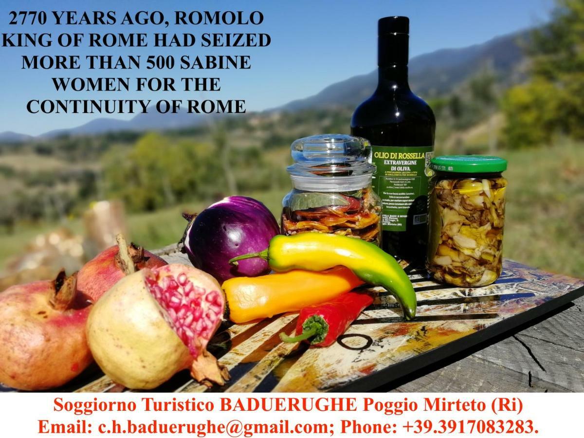 Baduerughe - Valledellago Poggio Mirteto Esterno foto